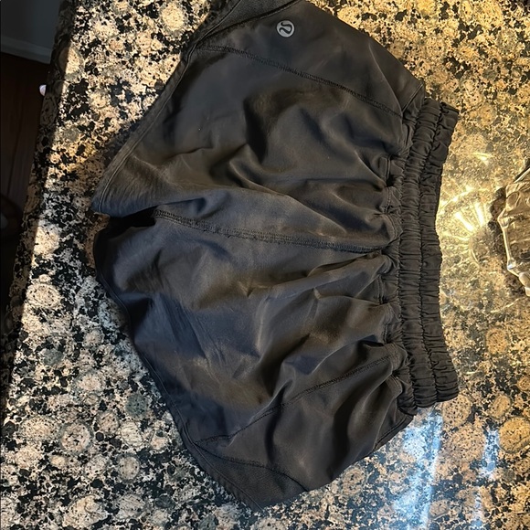 Black Athletic Shorts - Picture 1 of 2